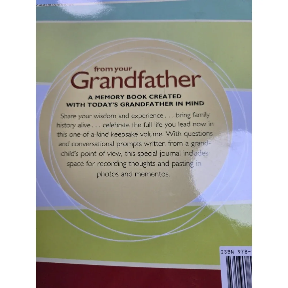 From Your Grandfather A Gift of Memory for My Grandchild Keepsake Journal Book
